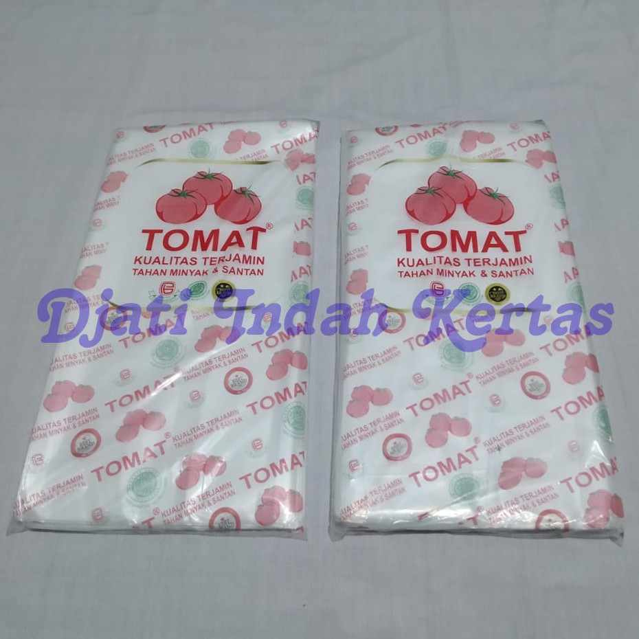 TERMURAH !!! ( PE - TOMAT Uk 12 x 25 ) PLASTIK SERBAGUNA / PLASTIK ES BATU