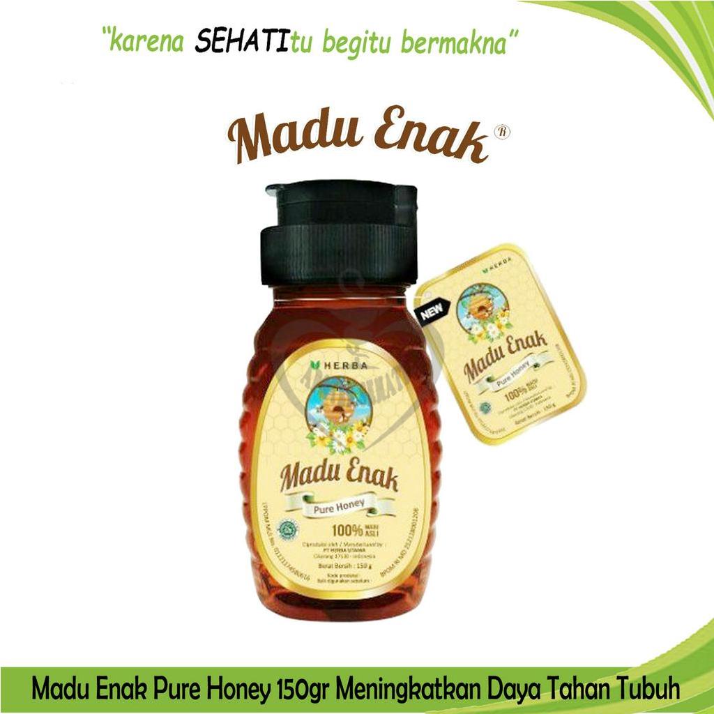 Madu Enak Pure Honey 150 Gram Madu Asli Murni