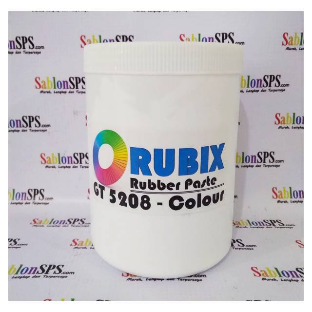 Tinta Sablon Rubber Doff Rubix GT 5208 Colour