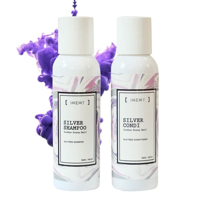 ISS-250 IMEMY my silverish shampo ATAU condi BESAR 250 ml / silver / purple shampoo