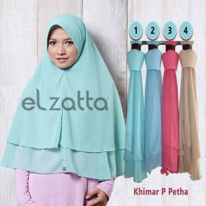 KHIMAR P PETHA by ELZATTA HIJAB