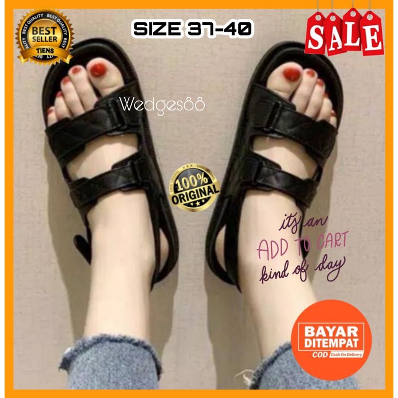 Sandal Tali Jelly Wanita Merk BALANCE 1728 Terbaru Model Sendal Gunung Julia