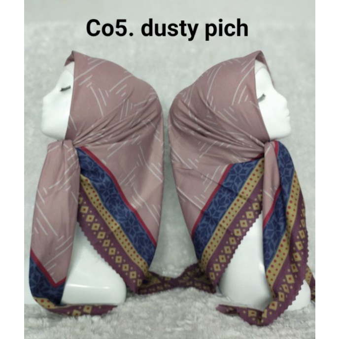 kerudung segi empat, pilih warna pilih motif-Co5