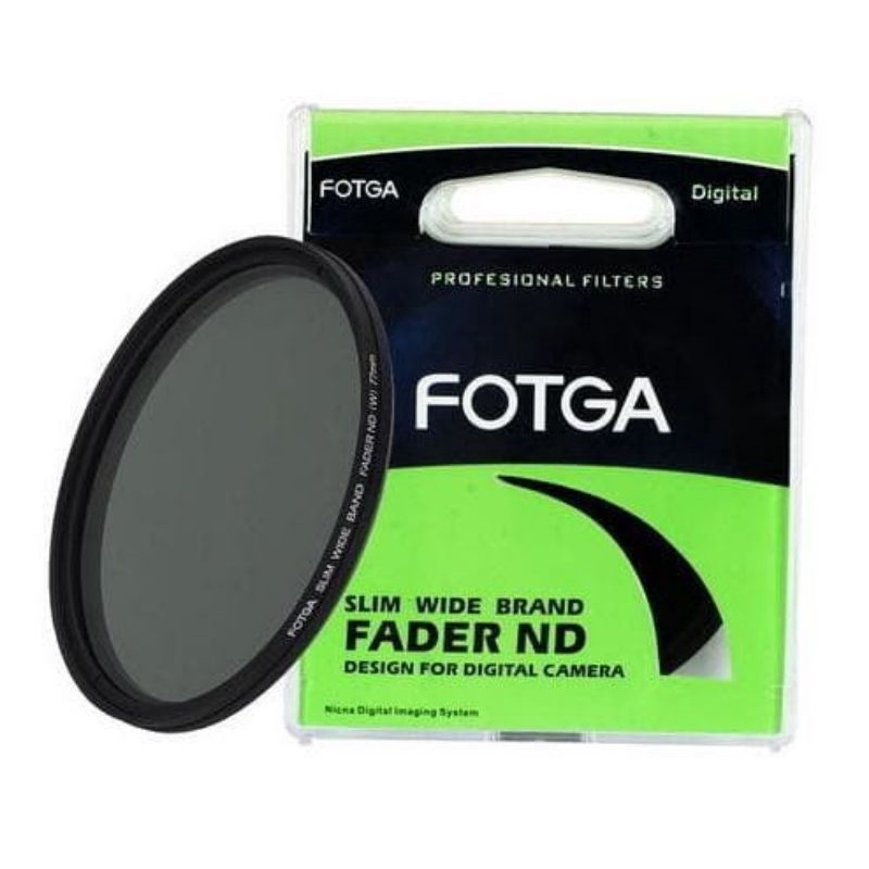 ND filter FOTGA 55mm SLIM Fader variable ND2 to ND400 Nikon D3400,D35O0
