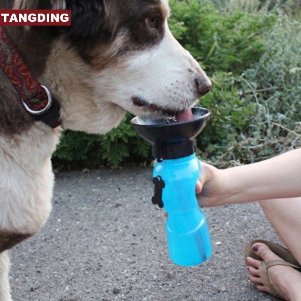 【COD Tangding】Mangkok Makan / Minum Anjing Portable 500ML Untuk Outdoor