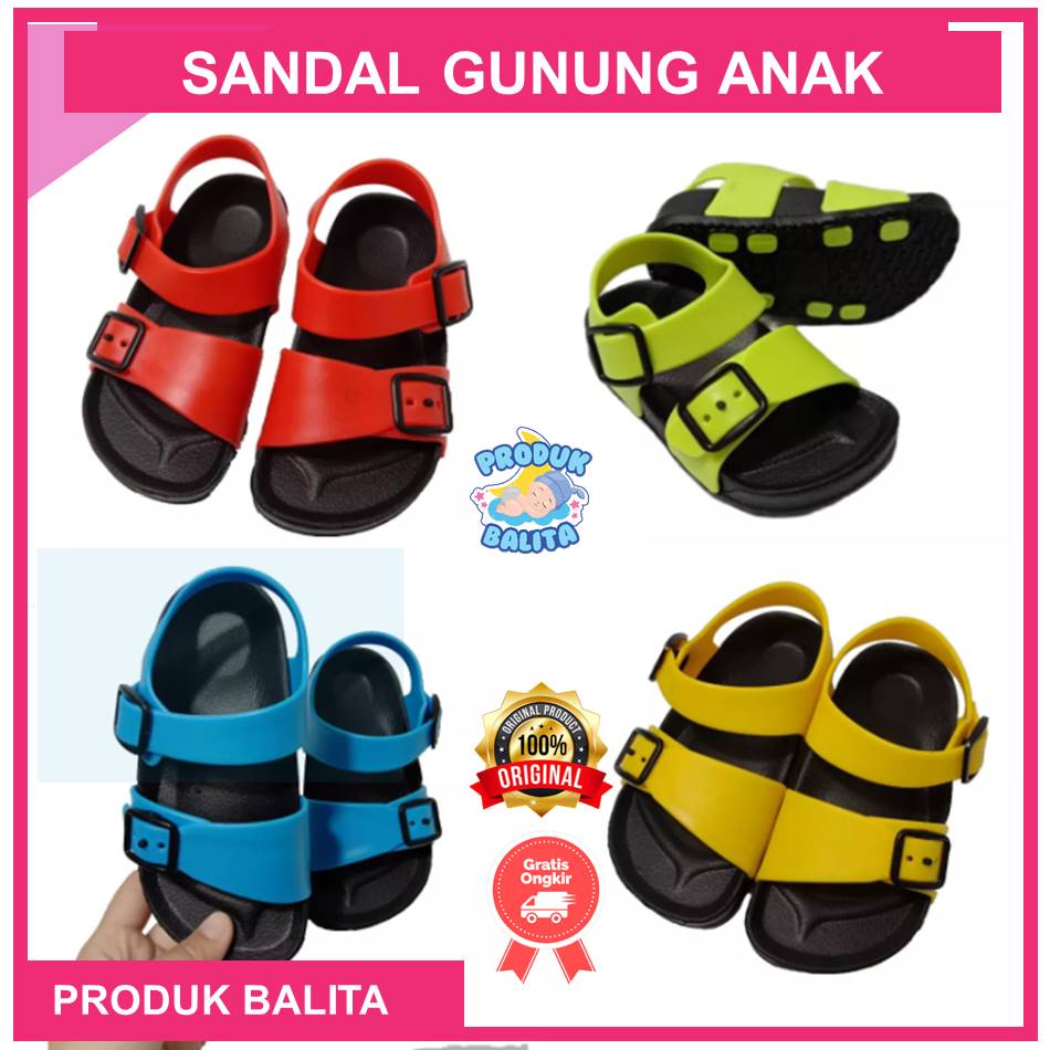 Sandal Anak Laki laki Karet Tali Belakang Dulux  Sandal Sepatu Gunung Anak Terlaris Termurah