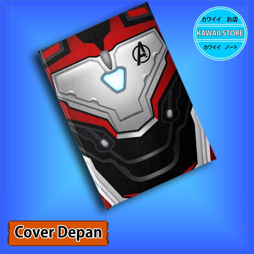 

Notebook / Pocket book Hard Cover Film Marvel And Game BATTLE SUIT uk A5 & A6 / Notes Book