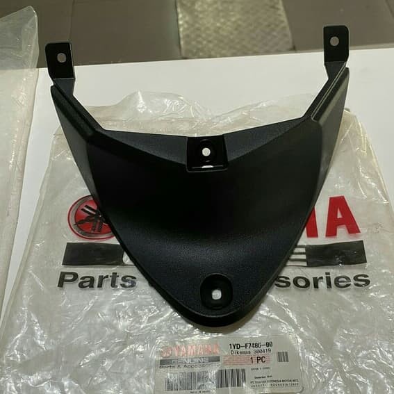 COVER TUTUP MESIN SAMBUNGAN BORDES BAWAH JOK FINO FI 115 2014 - 2015 ASLI ORIGINAL YAMAHA YGP BJ8-F7