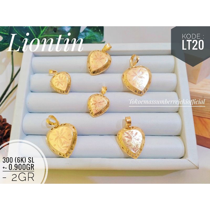 xt2 Liontin / liontin grajen waru (love) / liontin 300 / liontin 6k / liontin kadar 300 / liontin ka