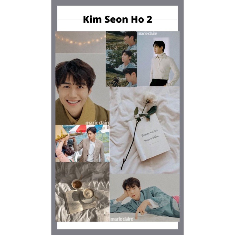 Sticker Pack Aktor Kdrama Kim Seon Ho Aesthetic