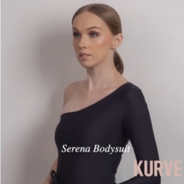 KURVE Serena Bodysuit warna black size M