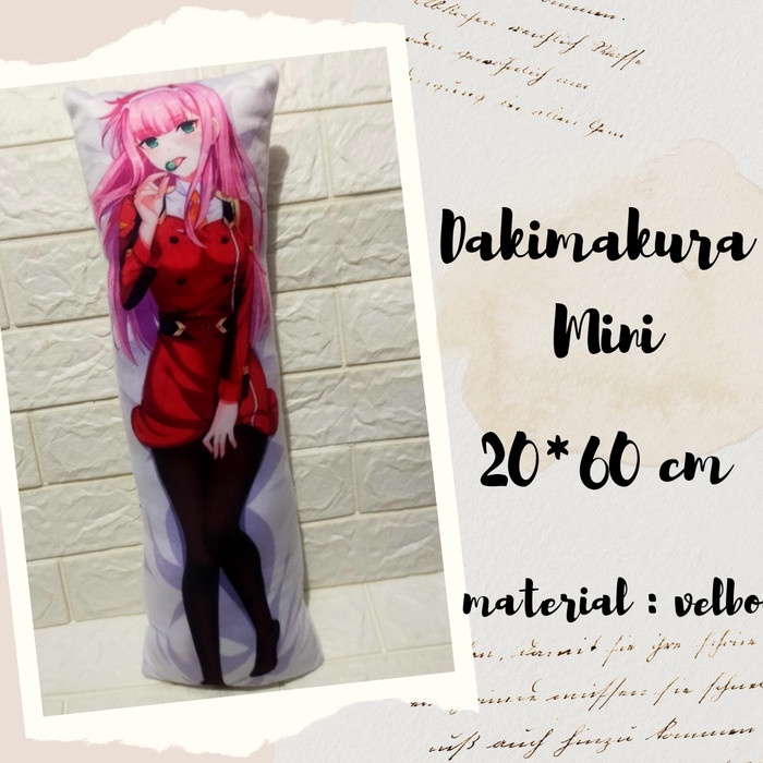Sarung / Bantal Anime Dakimakura Mini Anime Darling In The Franxx Zero Two