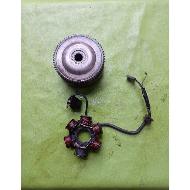 magnet spul spol sepul komplit one way kawasaki KAZE original second