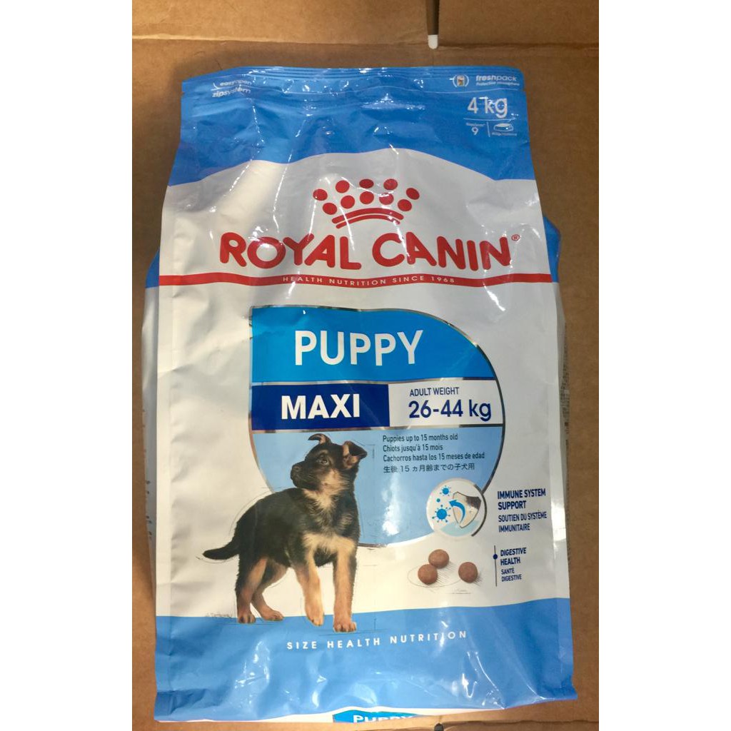 Royal Canin Maxi Puppy 4kg Dog Food