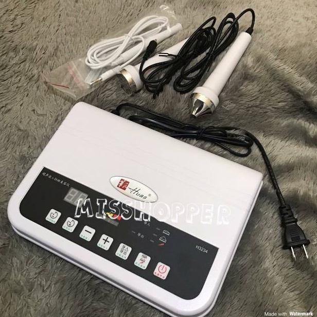 Huas Ultrasound Dan Cauter Alat Detox Facial Wajah Setrika Wajah