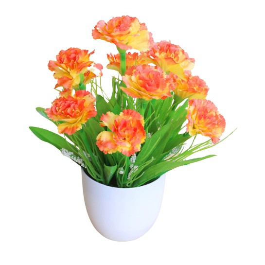 DODORY PT18 PT19 Pot Tanaman Hias Bunga Hias Plastik Ornamen Pot Bongsai Artificial Flower Decoration