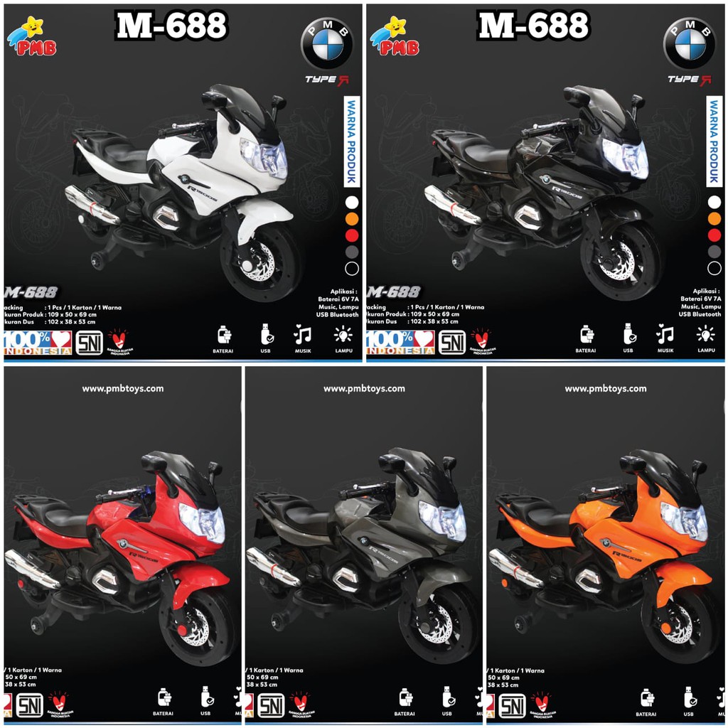 MOTOR ACCU ANAK PMB M688