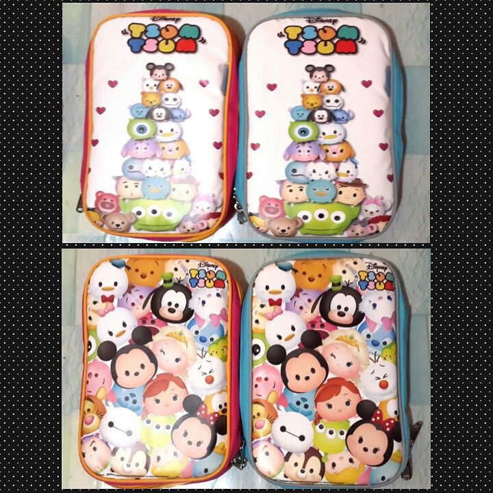 

Pencil Case Kotak Pensil Tempat Pensil Anak Karakter Kartun Tsum Tsum Pink