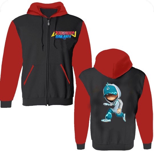 jaket anak hoodie laki laki karakter boboiboy// sweater hoodie anak laki // jaket anak laki 4-12 tahun