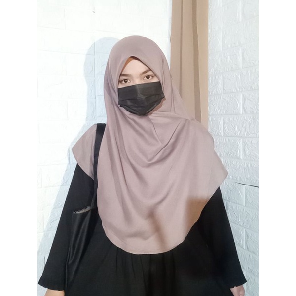 Araa Curve by aleema Material Premium Voal Superfine segiempat Malaysia, hijab Bawal-2