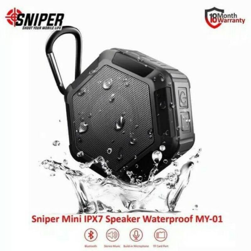 Sniper Mini MY-01 Speaker Bluetooth Portable MY01 Original