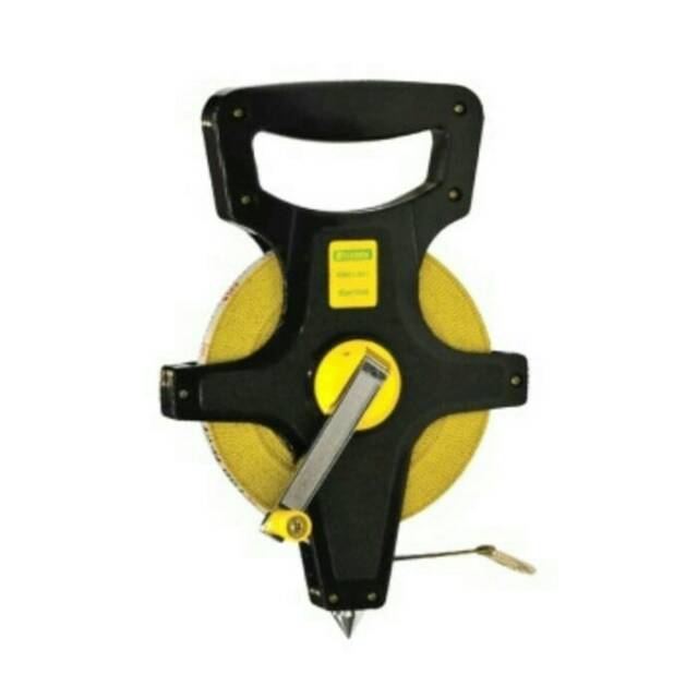 Krisbow Meteran Gulung 50M - Alat Ukur Fiberglass Tahan Lama