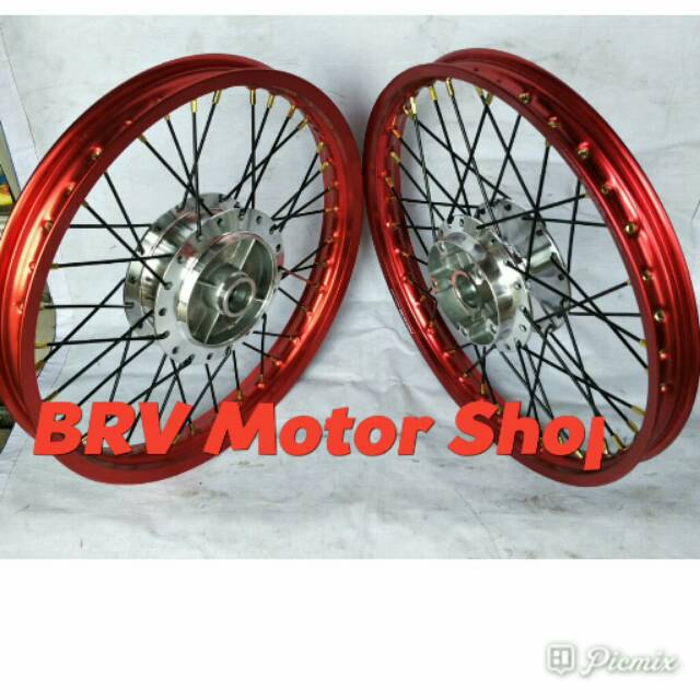 Velg Beat F1 Karbu Vario 110 - 125 -150 Mio Scoopy X Ride Dll Velg Ring 17