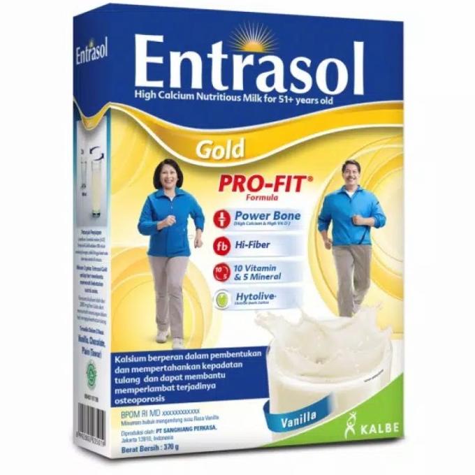 

[COD] entrasol gold 600gr vanilla [COD]
