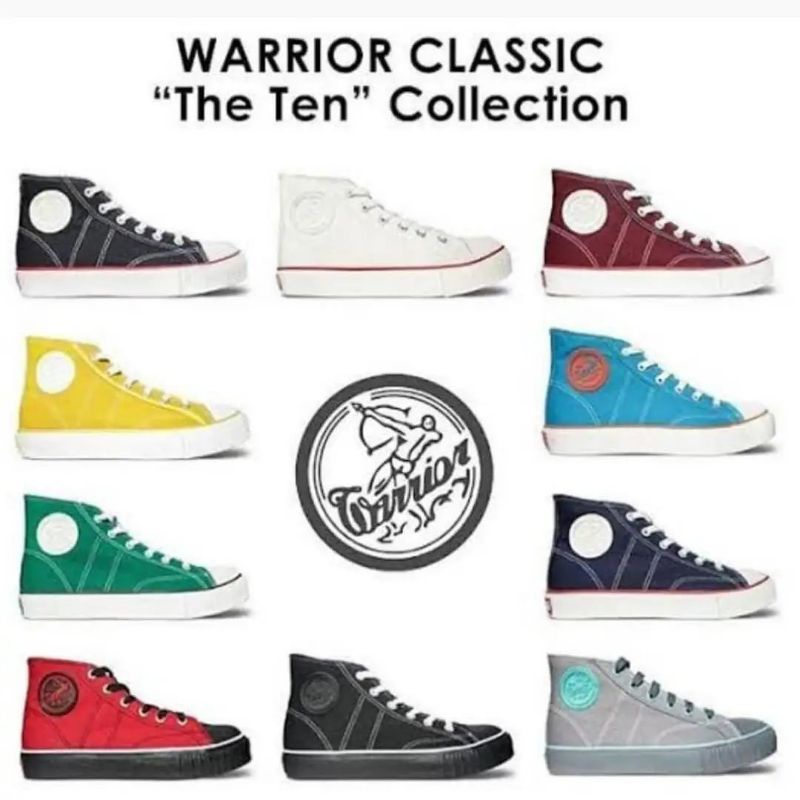 Warrior Classic High Series - Sepatu Warrior Original