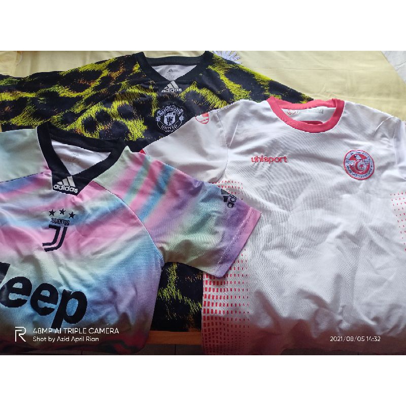 Jersey Juventus, MU & Tunisia