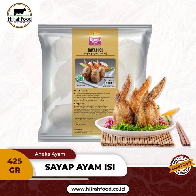 

Tori No Teba | Sayap Ayam Isi Khas Jepang | Fillet Wings Queen Food