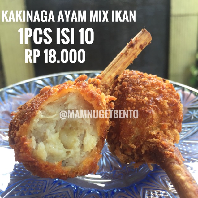 

Kaki naga ayam mix ikan / dragon stik