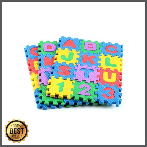 TG-MA091 Jin Wa Wa Puzzle Foam Aplhabet &amp; Angka 36PCS