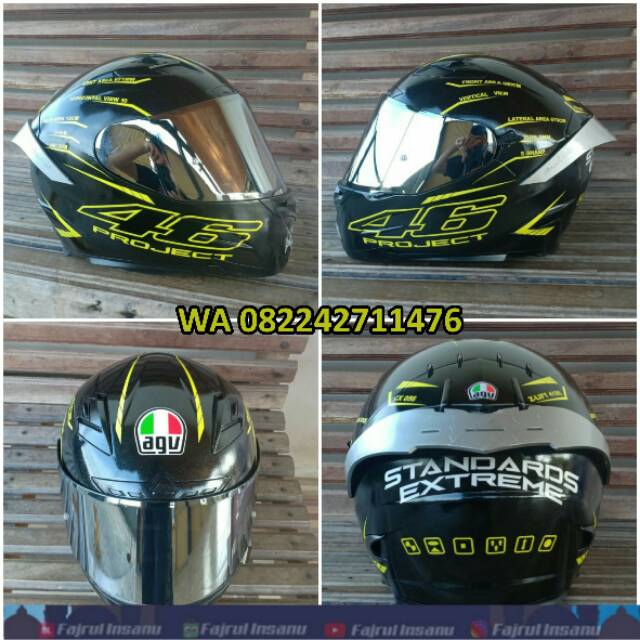 Cutting Sticker stiker 46 Project 3.0 VALENTINO ROSSI