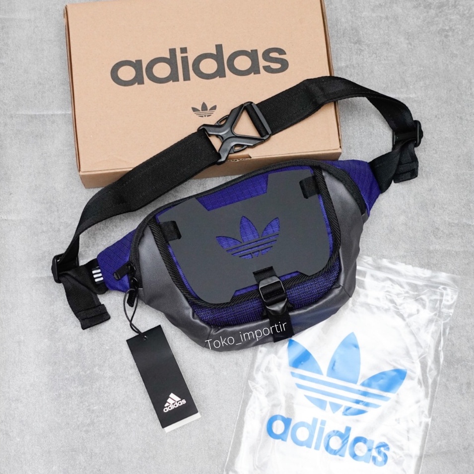 Waistbag Adidas Akrilik Mirror Original / Tas Pinggang Pria Import