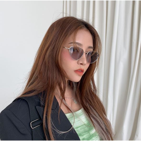 DF VZ025 Kacamata Fashion Keren Fashion Unisex Sunglasses Lensa Spectacles Style Korea Impor