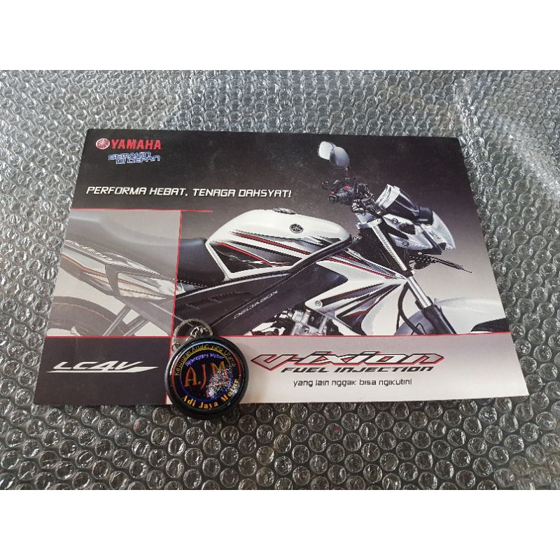 Poster Brosur Yamaha Vixion 2010 Original