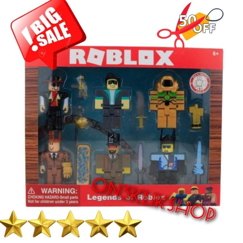 Jual Action Figure Roblok Isi 6 Roblox Murah | Shopee Indonesia