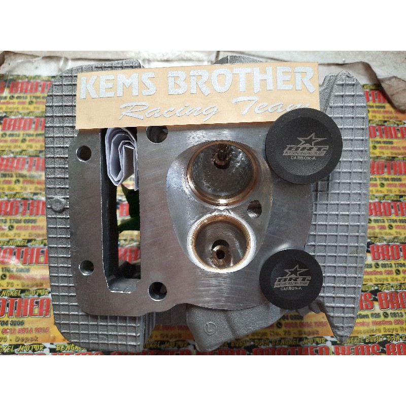 HEAD BRT KLX 150 KLEP 3125 atau 3429 FREE PORTING CNC