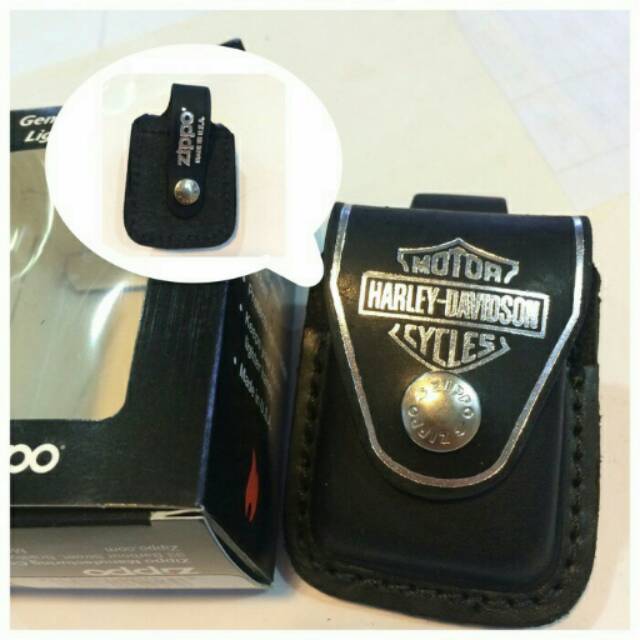 Pouch zippo hdpbk original