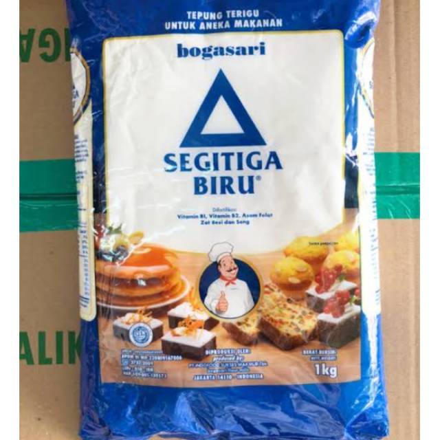 

Tepung Segitiga Biru Premium 1kg