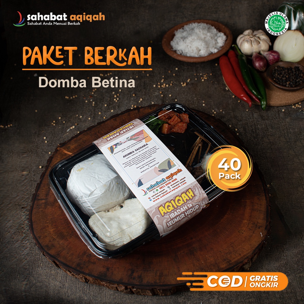 

Paket Komplit Berkah - Betina | Sahabat Aqiqah | Catering