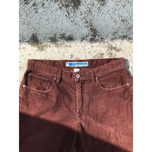 CELANA CORDUROY GAP BROWN SECOND