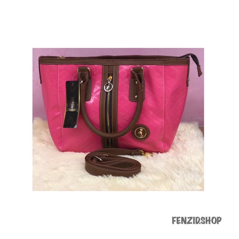 Tas Wanita Ifa | Asenka 16 Pink Brown