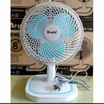 Kipas Angin Arashi 8 inc General Kecil Desk Fan Duduk Meja Kualitas Bagus 2 Speed Deskfan Listrik