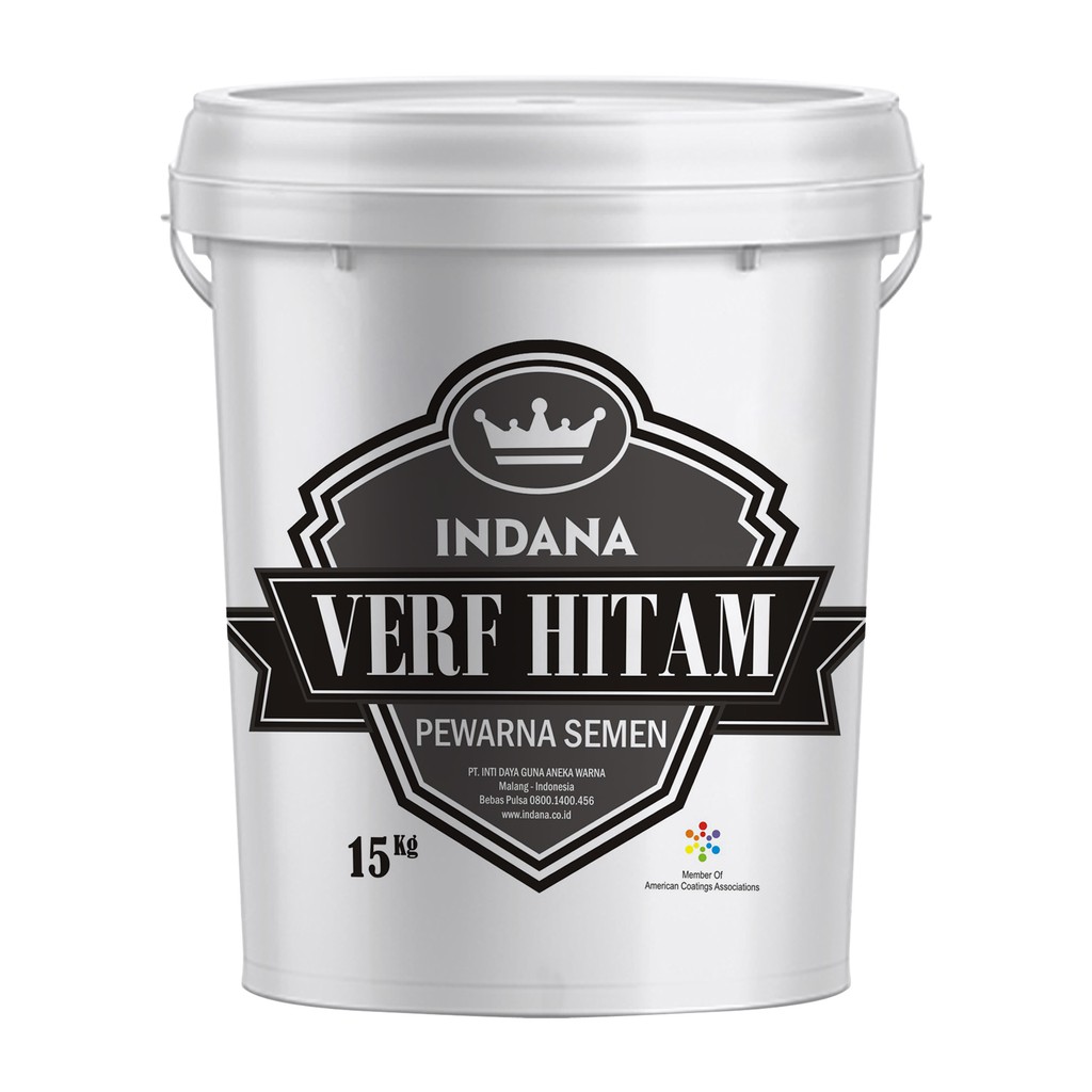 Pewarna Semen Verf Hitam 15 Kg