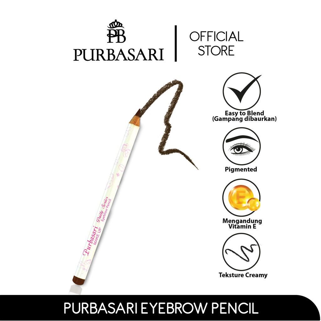 Purbasari Eyebrow Pencil Daily Series