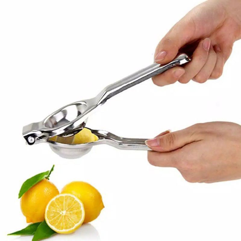 Alat Pemeras Jeruk Lemon Stainless Tebal Anti Karat 20cm