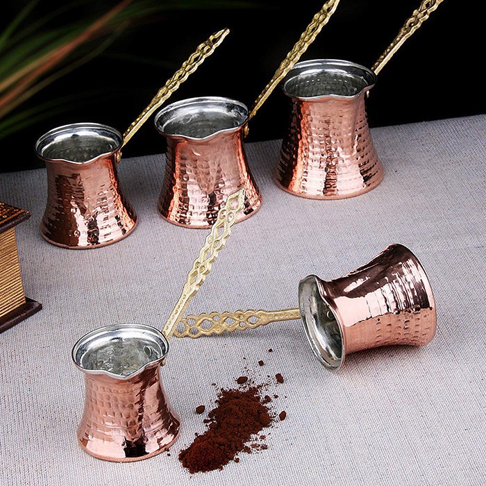 Turkish Copper Pot 120 ml-3