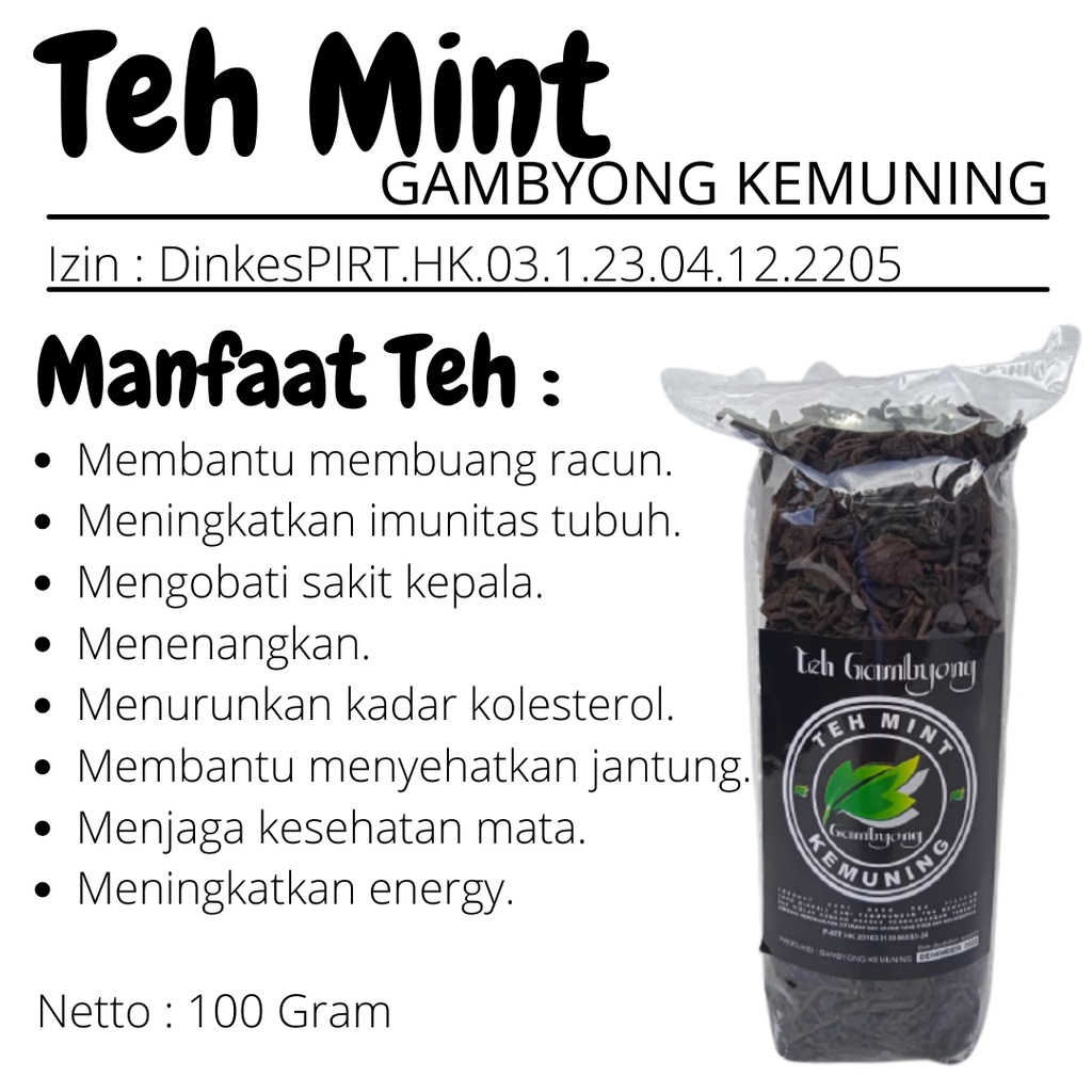 

Teh Mint Gambyong